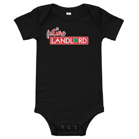 FUTURE LANDLORD Residential Real Estate Baby One Piece Bodysuit (BC100B) - CRE PYT