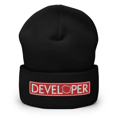 DEVELOPER Commercial Real Estate Embroidered Cuffed Beanie - CRE PYT