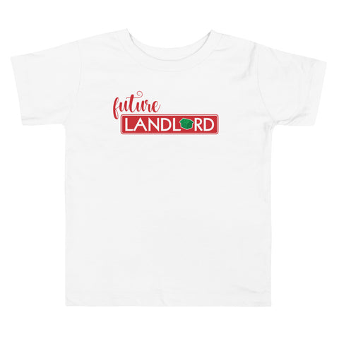 FUTURE LANDLORD Residential Real Estate Toddler T-Shirt (BC3001T) - CRE PYT