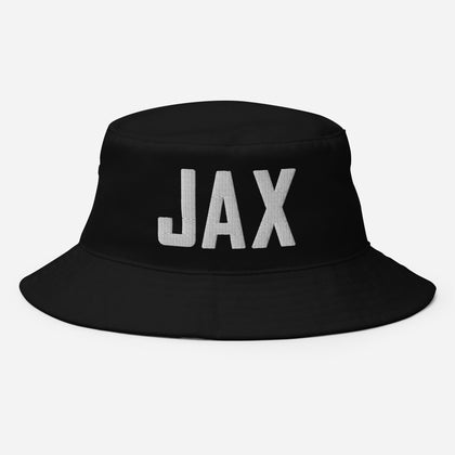 JAX Airport Code Embroidered Bucket Hat Jacksonville Florida