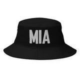 MIA Airport Code Embroidered Bucket Hat Miami Florida