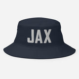 JAX Airport Code Embroidered Bucket Hat Jacksonville Florida