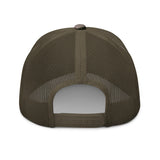 Ask Me About Real Estate Camouflage Trucker Hat | Old Gold Thread