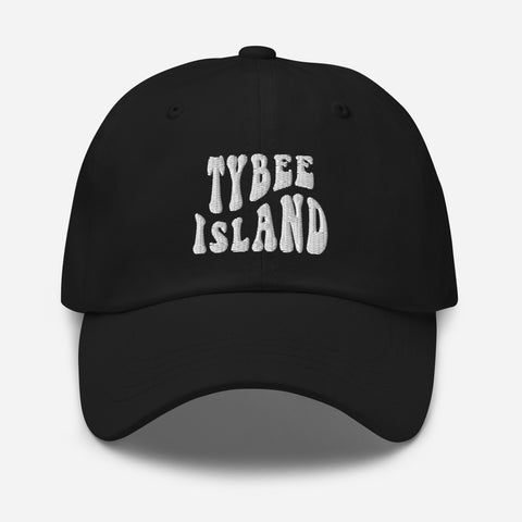 Tybee Island Georgia Embroidered Dad Hat