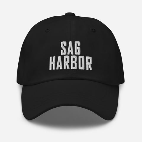 Sag Harbor New York The Hamptons Embroidered Dad Hat