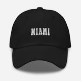 Miami Florida Embroidered Dad Hat