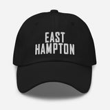 East Hampton New York The Hamptons Embroidered Dad Hat