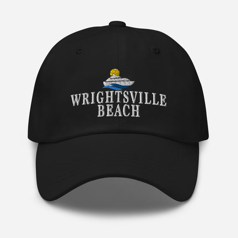 Wrightsville Beach North Carolina Embroidered Dad Hat