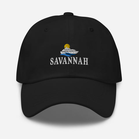 Savannah Georgia Embroidered Dad Hat