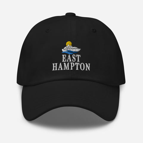 East Hampton New York The Hamptons Embroidered Dad Hat