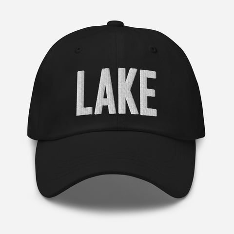 Lake Embroidered Dad Hat