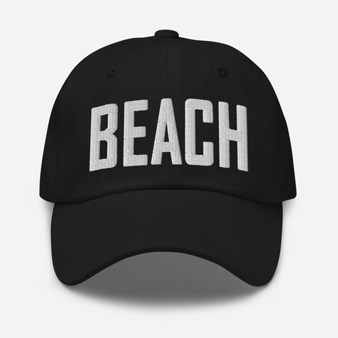 Beach Embroidered Dad Hat