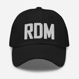 RDM Airport Code Embroidered Dad Hat Redmond Oregon