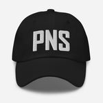 PNS Airport Code Embroidered Dad Hat Pensacola Florida