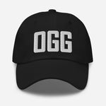 OGG Airport Code Embroidered Dad Hat Kahului Hawaii