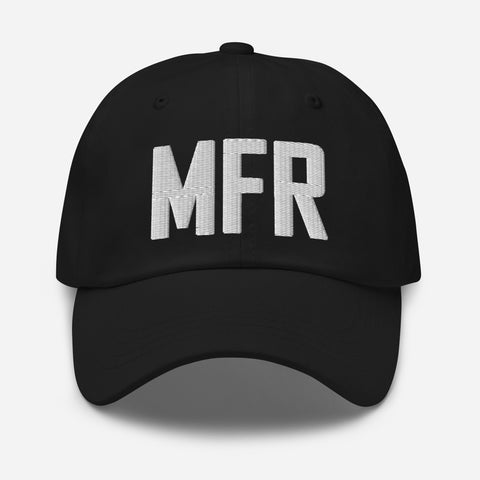 MFR Airport Code Embroidered Dad Hat Medford Oregon