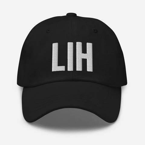 LIH Airport Code Embroidered Dad Hat Lihue Hawaii