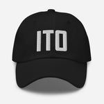 ITO Airport Code Embroidered Dad Hat Hilo Hawaii