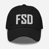 FSD Airport Code Embroidered Dad Hat Sioux Falls South Dakota