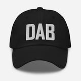 DAB Airport Code Embroidered Dad Hat Daytona Beach Florida