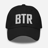 BTR Airport Code Embroidered Dad Hat Baton Rouge Louisiana