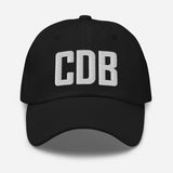 CDB Airport Code Embroidered Dad Hat Cold Bay Alaska