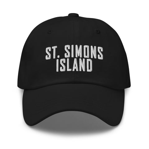 St Simons Island Georgia Embroidered Dad Hat