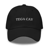 Tega Cay, SC South Carolina Embroidered Dad Hat - White Thread