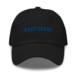 East Coast Embroidered Dad Hat Varsity Letter  College