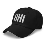 HHI Airport Code Embroidered Dad Hat Hilton Head Island South Carolina