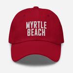 Myrtle Beach South Carolina Embroidered Dad Hat