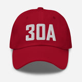 30A Rosemary Beach Florida Embroidered Dad Hat