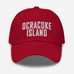 Ocracoke Island North Carolina Outer Banks Embroidered Dad Hat