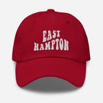 East Hampton New York The Hamptons Embroidered Dad Hat