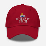 Rosemary Beach Florida Embroidered Dad Hat