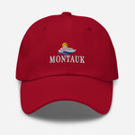 Montauk New York The Hamptons Embroidered Dad Hat