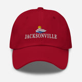 Jacksonville Florida Embroidered Dad Hat