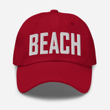 Beach Embroidered Dad Hat