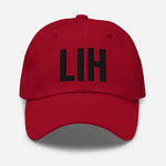 LIH Airport Code Embroidered Dad Hat Lihue Hawaii