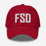 FSD Airport Code Embroidered Dad Hat Sioux Falls South Dakota