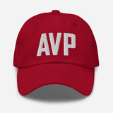 AVP Airport Code Embroidered Dad Hat Avoca Pennsylvania