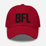 BFL Airport Code Embroidered Dad Hat Bakersfield California