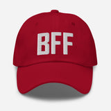 BFF Airport Code Embroidered Dad Hat Scottsbluff Nebraska