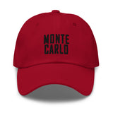 Monte Carlo Embroidered Dad Hat