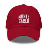 Monte Carlo Embroidered Dad Hat