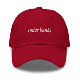 Outer Banks North Carolina Embroidered Dad Hat OBX NC Summer Small Town Beach