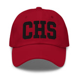 CHS Airport Code Embroidered Dad Hat South Carolina Charleston SC College Varsity Letter