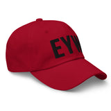 EYW Florida Airport Code Embroidered Dad Hat | Black Thread