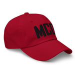 MCO Airport Code Embroidered Dad Hat | Black Thread