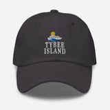 Tybee Island Georgia Embroidered Dad Hat